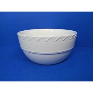 Lauren Ralph Lauren Whipstitch Cream All White 6" Cereal Bowl